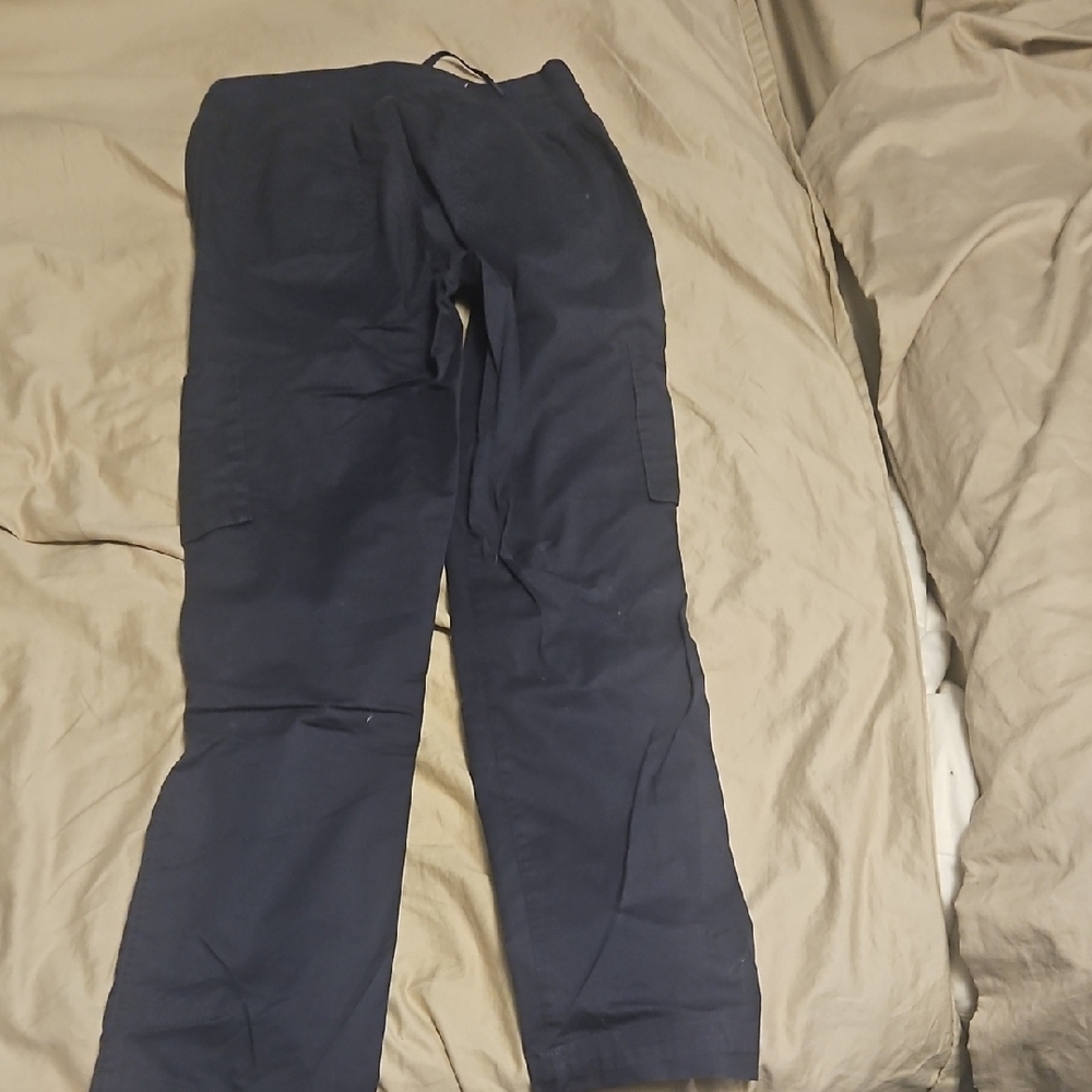 Navy Cargo Pants - Picture 3 of 3